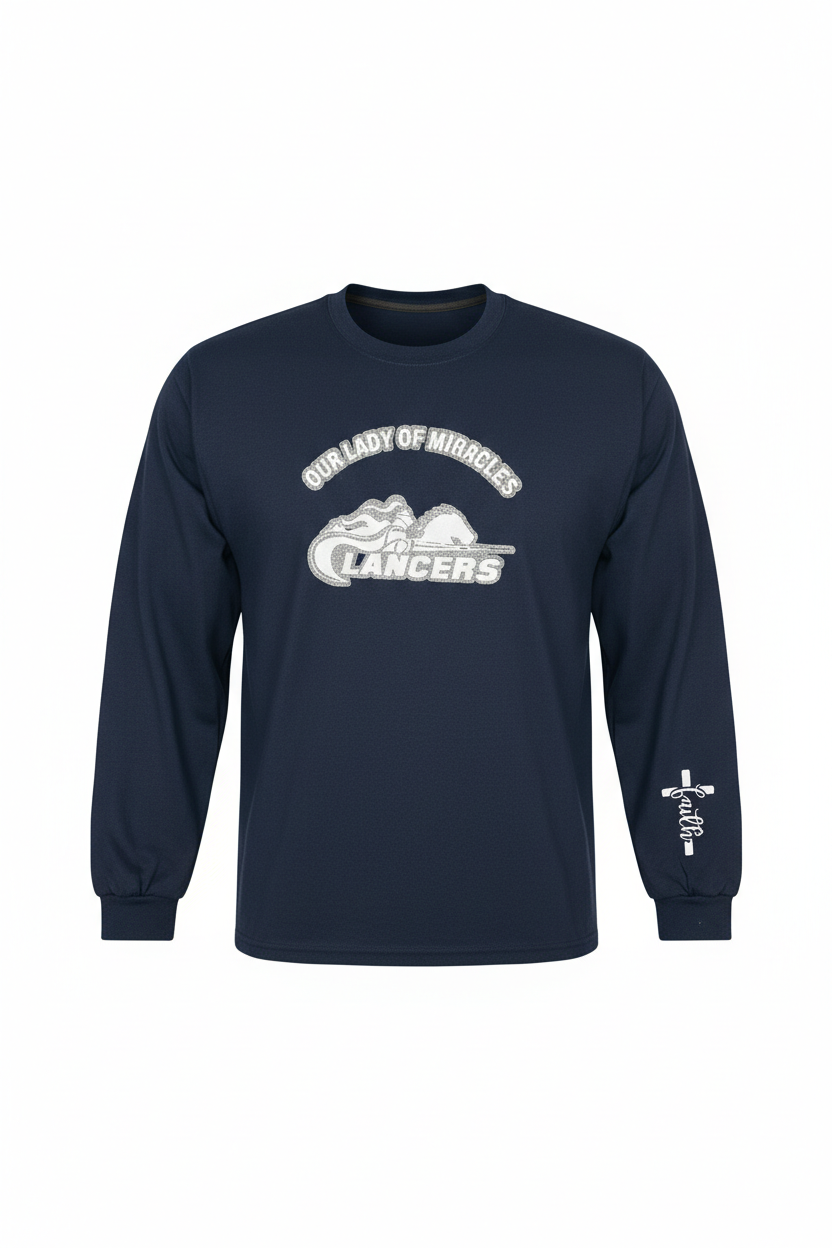 Glitter Lancers-  Faith sleeve crew neck