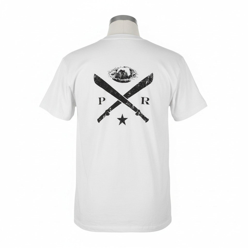 Puerto rican Traditional Black decal