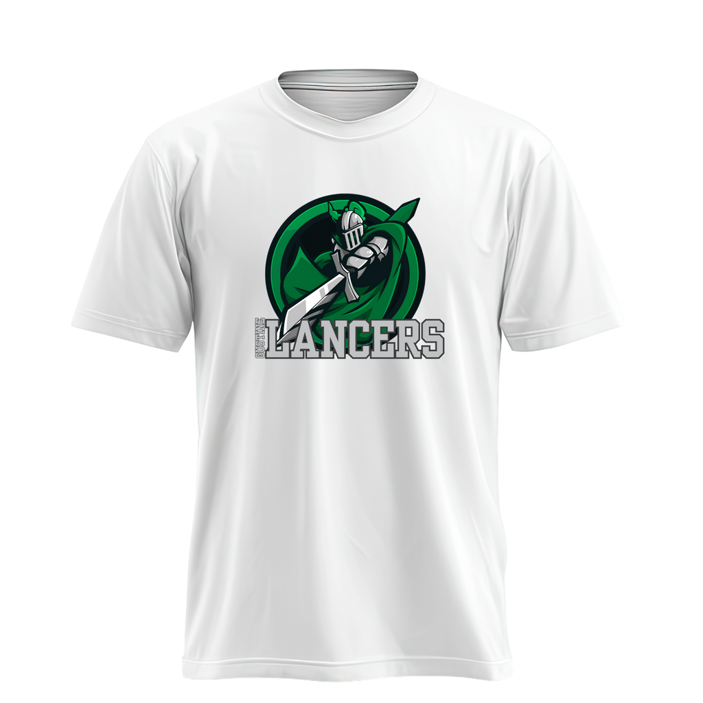 Green Gustine Lancer circle- T-shirt
