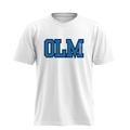 OLM Gustine Blue Letter- T-shirt