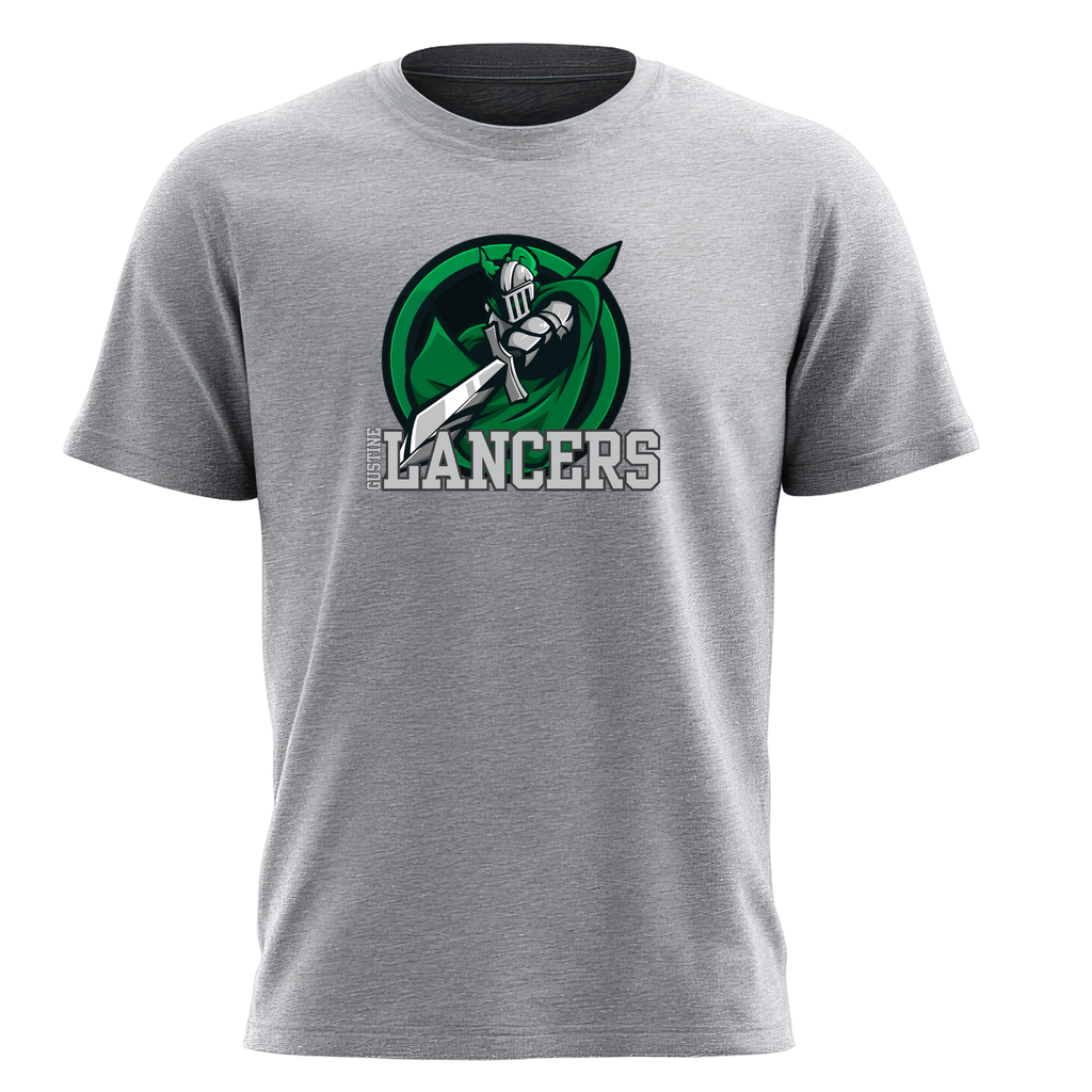 Green Gustine Lancer circle- T-shirt