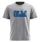 OLM Gustine Blue Letter- T-shirt