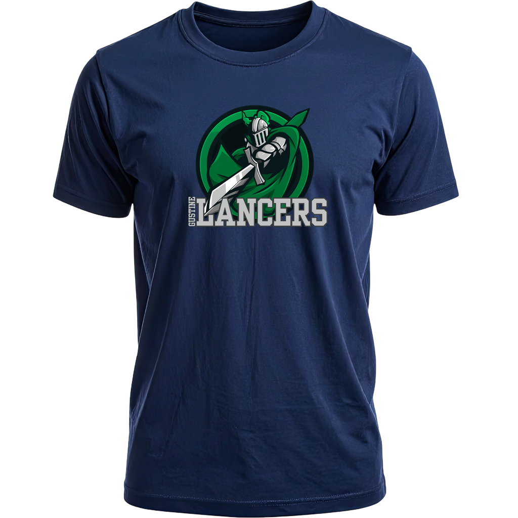 Green Gustine Lancer circle- T-shirt
