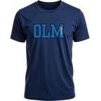 OLM Gustine Blue Letter- T-shirt