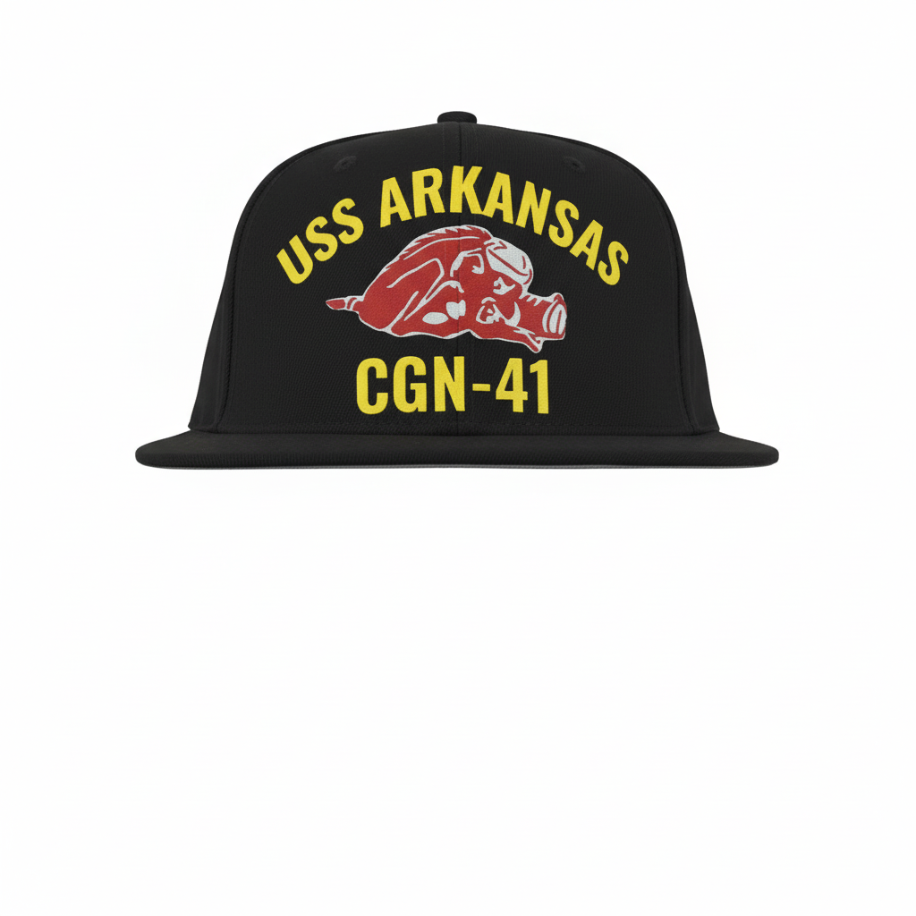 USS Arkansas CGN-41 hat