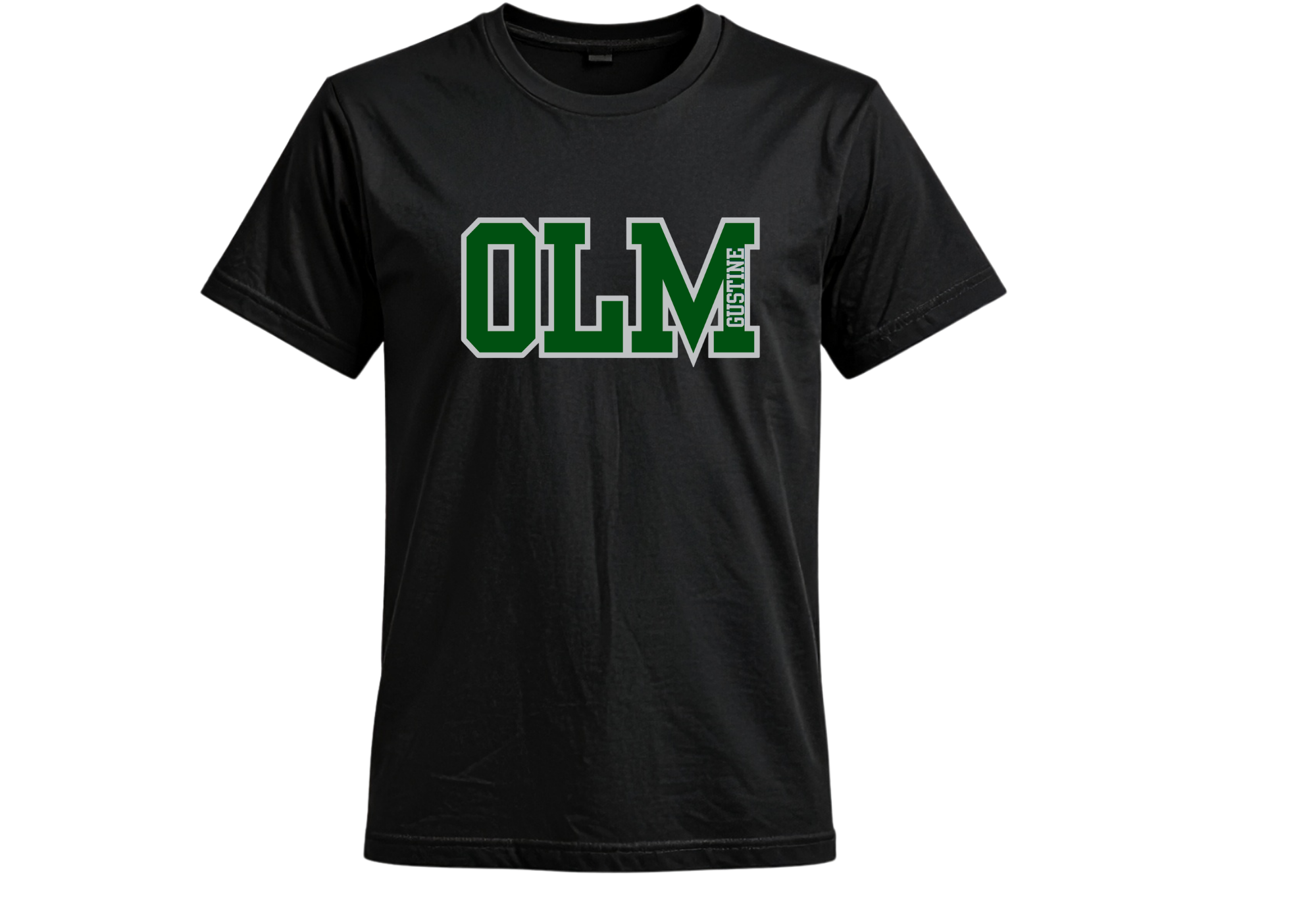 OLM Gustine Green Letter- T-shirt