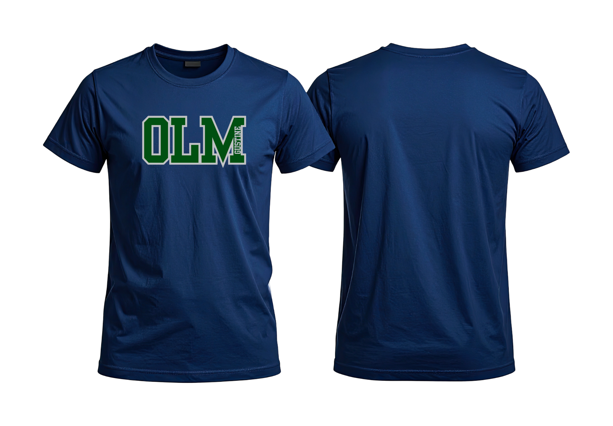 OLM Gustine Green Letter- T-shirt