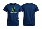 Green Gustine Lancer square- T-shirt