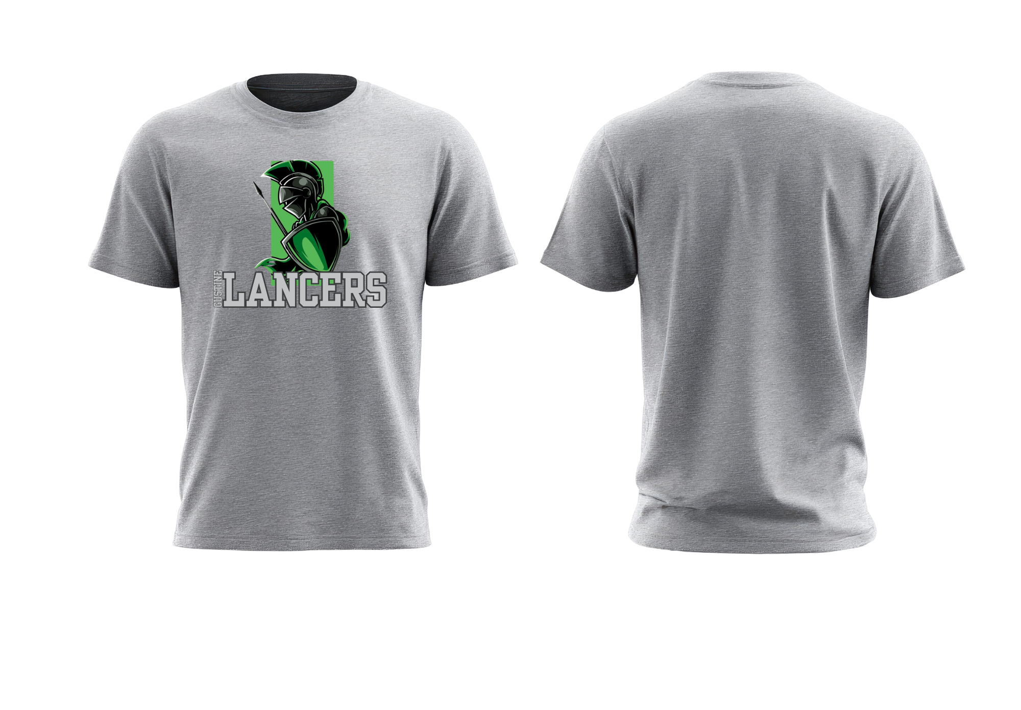 Green Gustine Lancer square- T-shirt