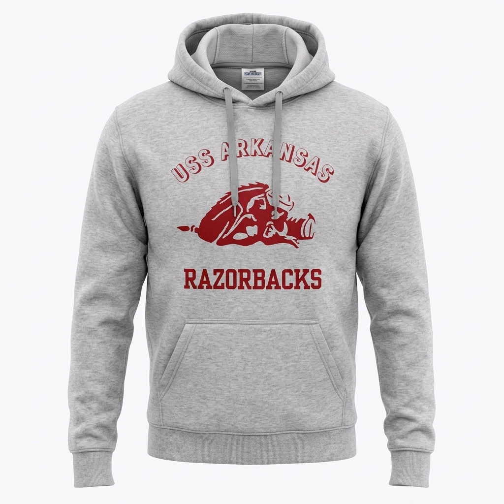 USS Arkansas Razorback hoodie