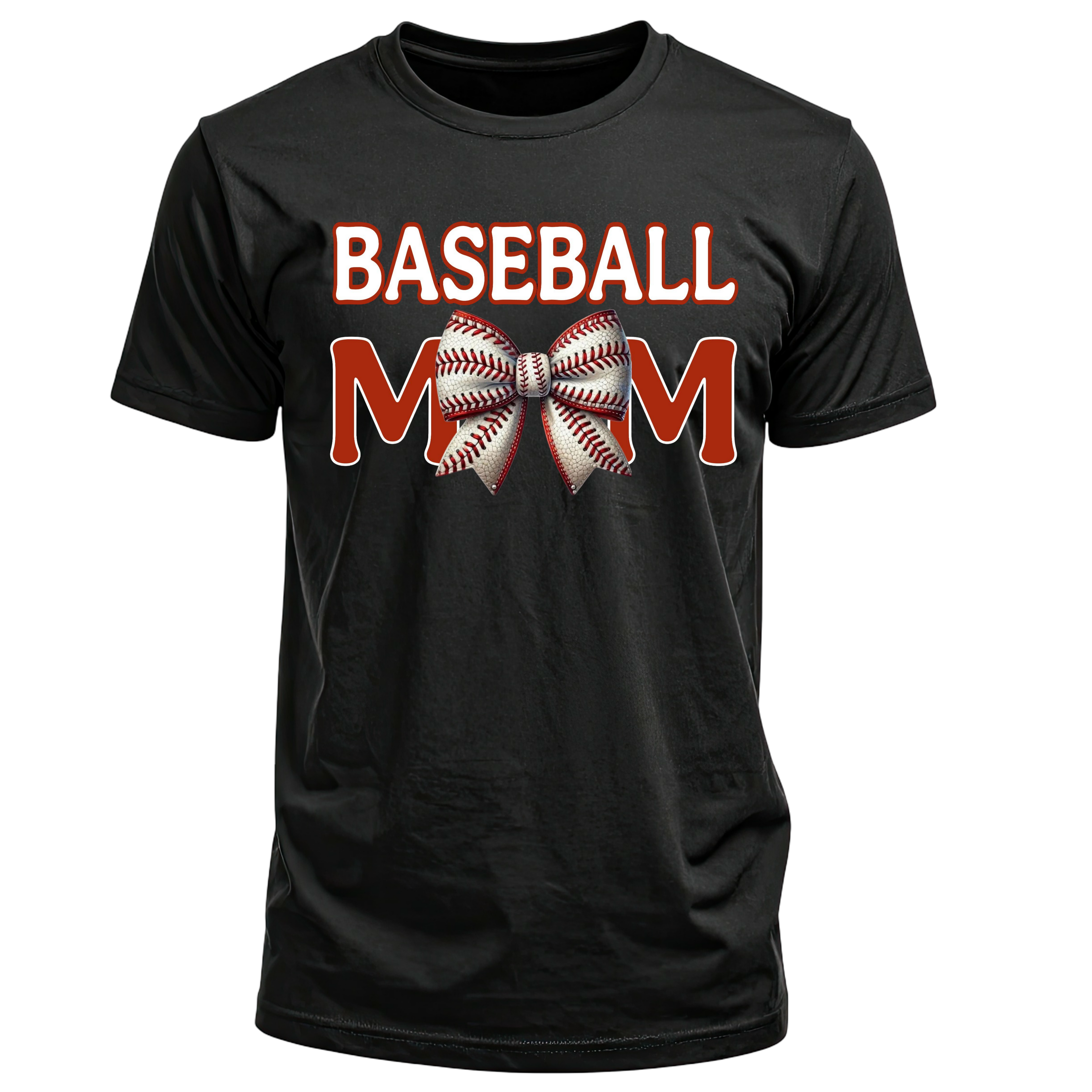 baseball mom bow