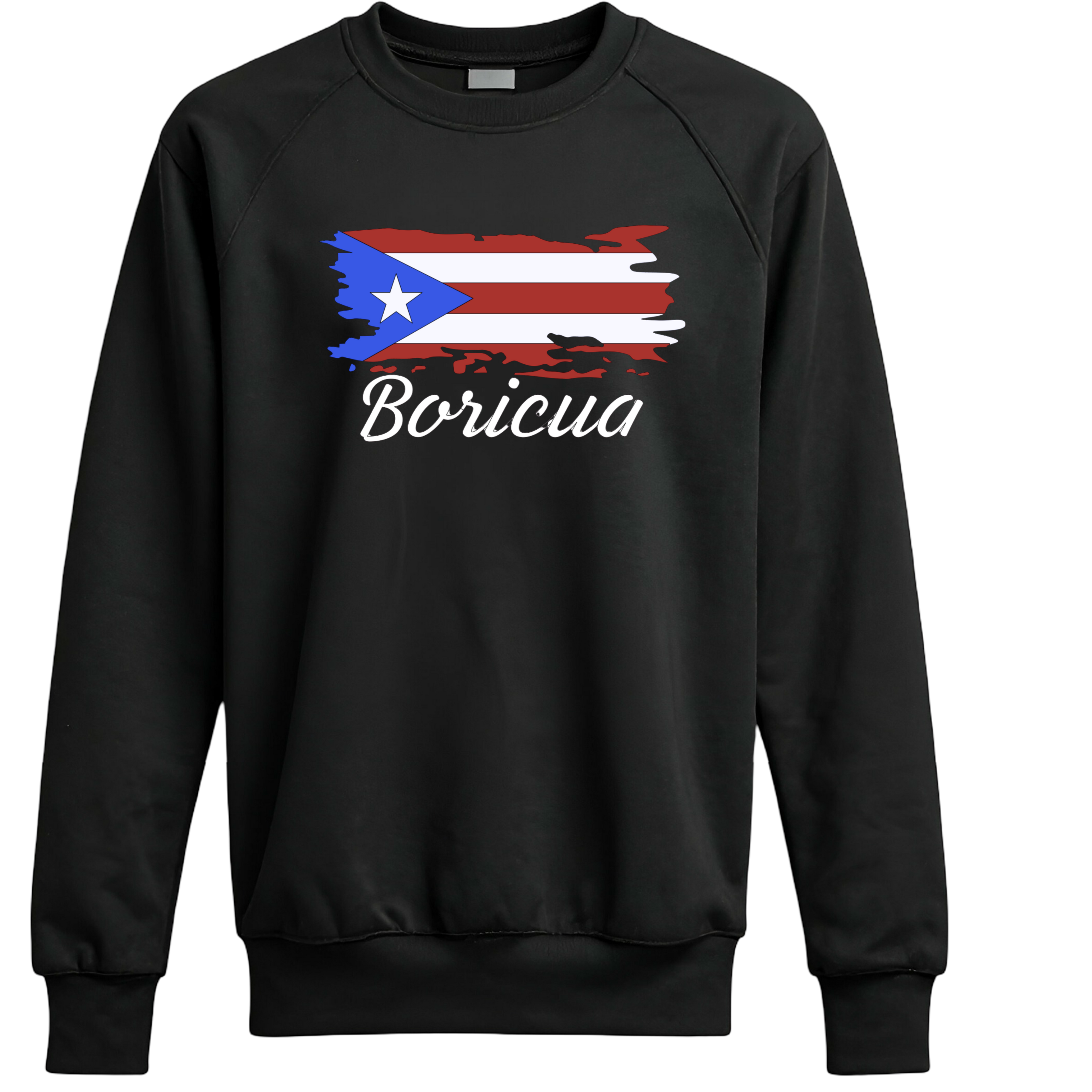 Boricua flag crewneck