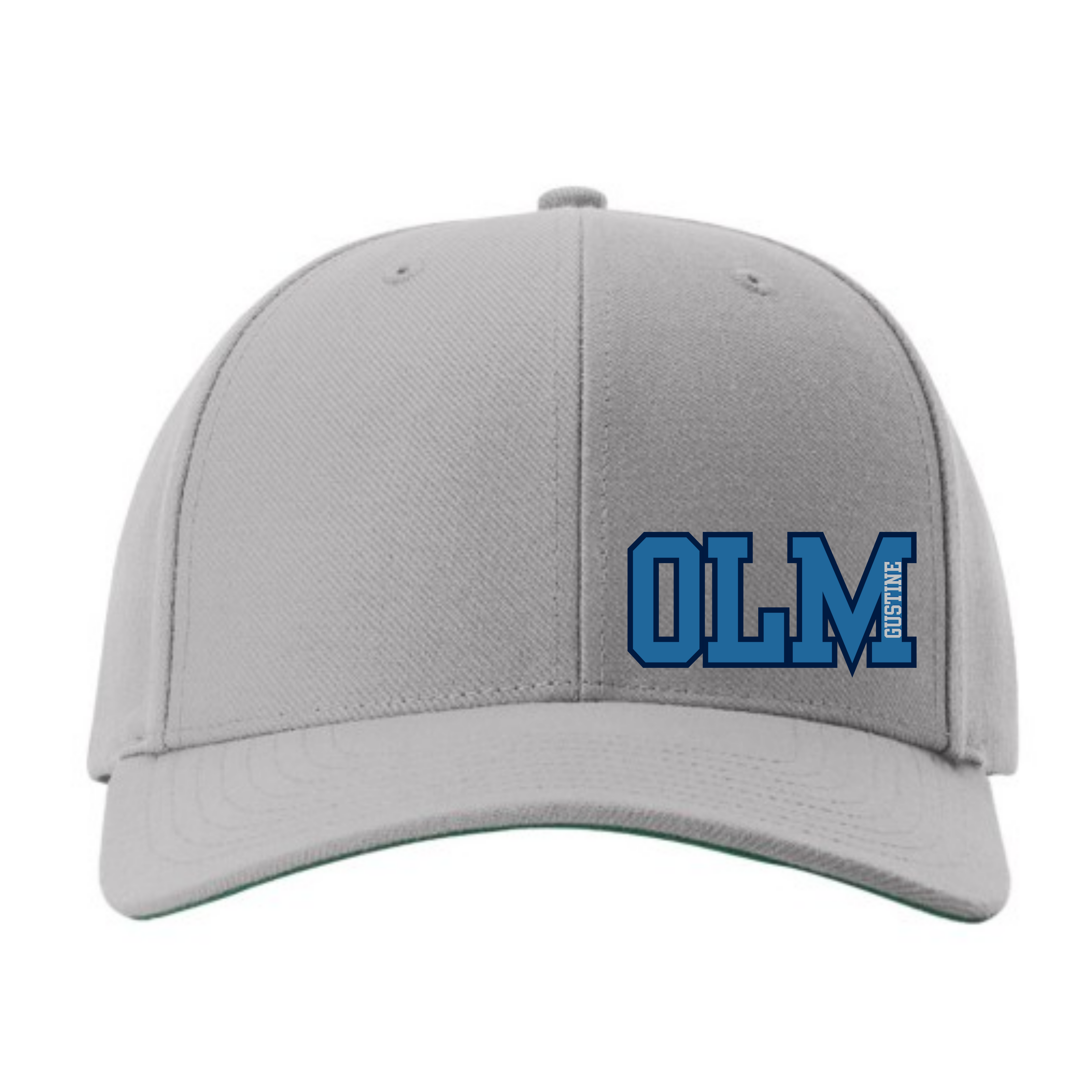 OLM Snap Back hat- small blue OLM decal