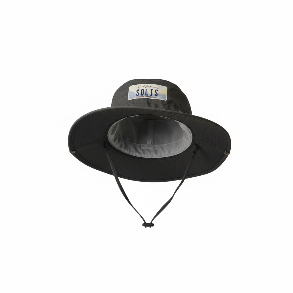 California Solis License plate fishing cap