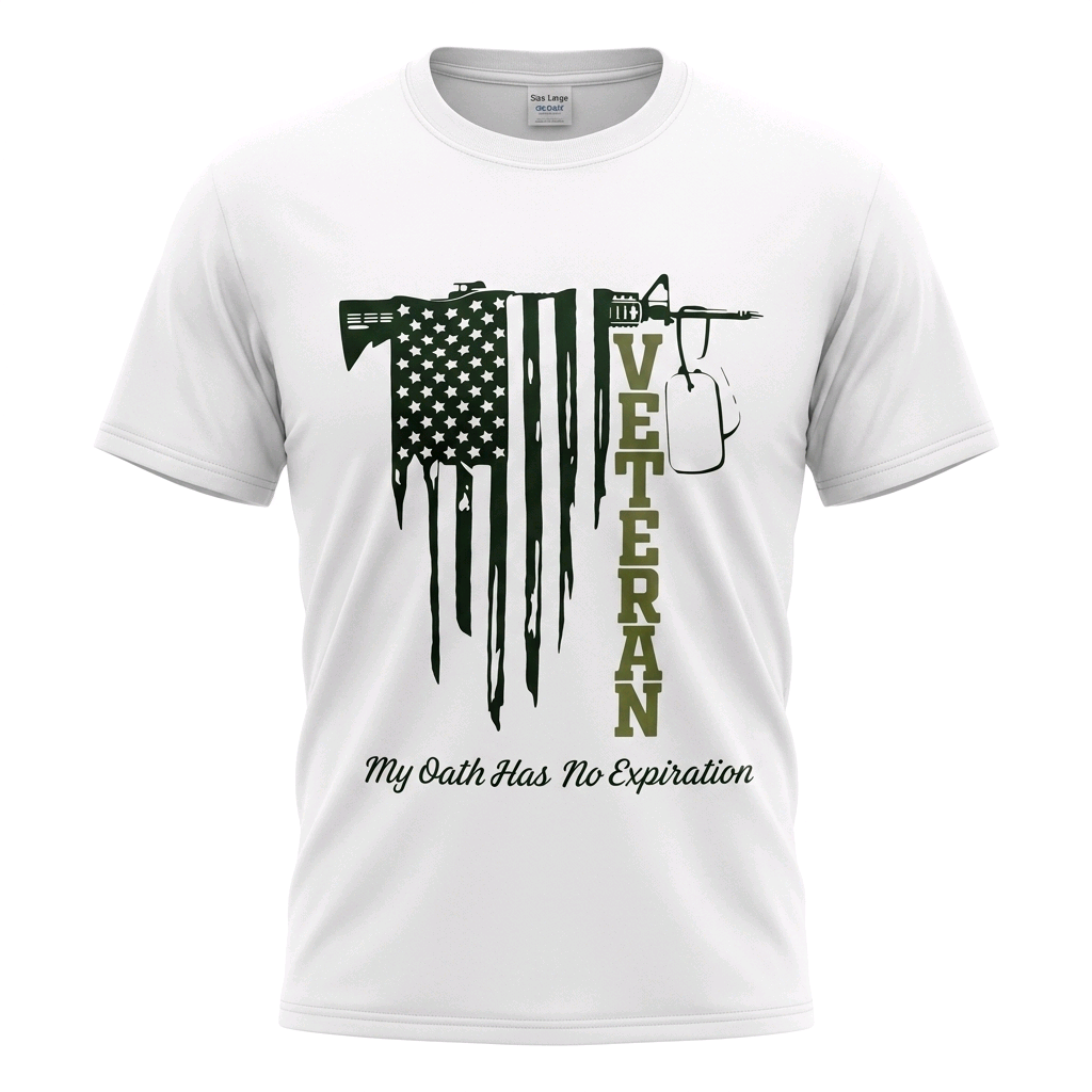 US Navy Veteran Flag tshirt